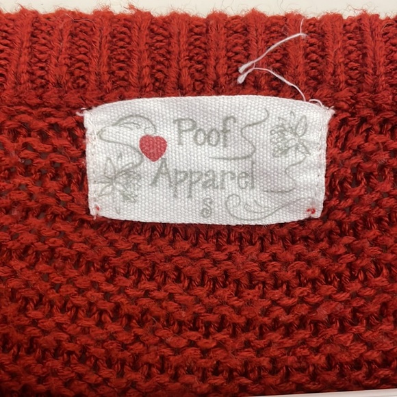 5/$25 Poof apparel size small sweater - Picture 3 of 4